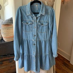 Free People Denim Dress